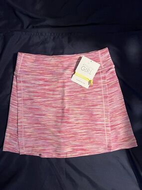Athleta Athletic Skort, Goal Getter, Pink Multi Shade